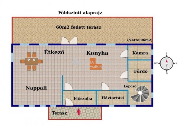 Eladó családi ház, Kecskeméten 98.99 M Ft, 4 szobás