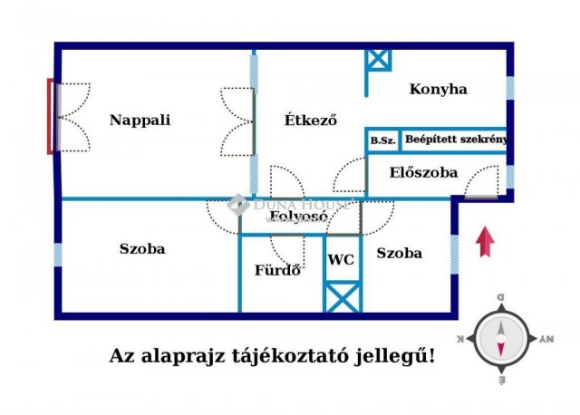 Eladó panellakás, Zalaegerszegen 37.9 M Ft, 3 szobás