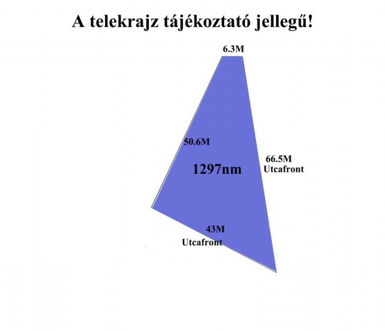 Eladó telek, Szegeden 32.5 M Ft / költözzbe.hu