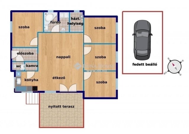 Eladó családi ház, Kecskeméten 89.9 M Ft, 5 szobás