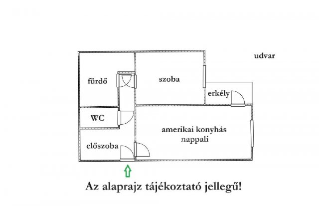 Eladó téglalakás, Szegeden 55.9 M Ft, 2 szobás