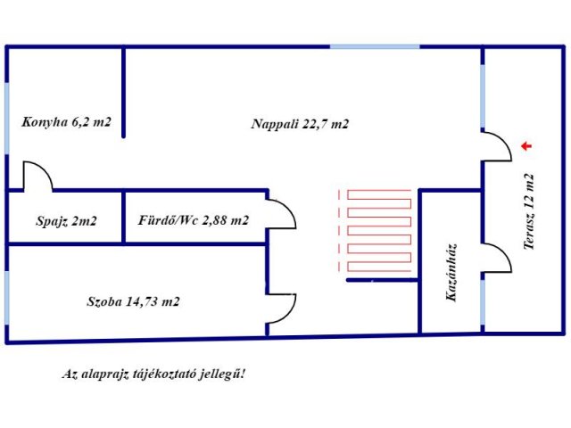 Eladó családi ház, Kurityánon 24.99 M Ft, 3+2 szobás