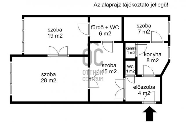 Kiadó téglalakás, albérlet, Budapesten, V. kerületben, 4 szobás