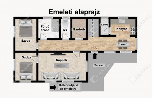 Eladó családi ház, Egerben 89.9 M Ft, 8 szobás