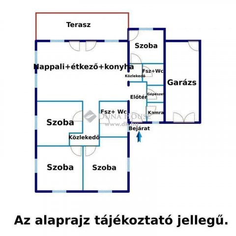 Eladó ikerház, Dunaharasztin 108 M Ft, 5 szobás