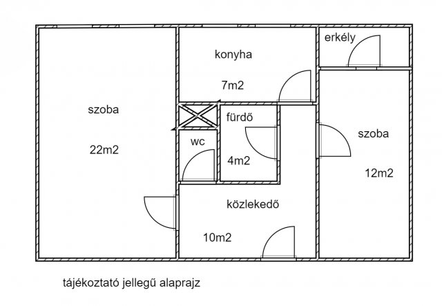 Eladó panellakás, Nagykanizsán 20.5 M Ft, 2 szobás