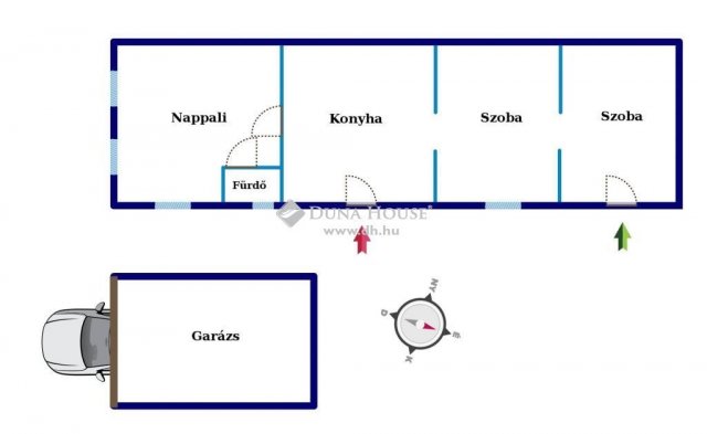 Eladó családi ház, Lánycsókon 16.4 M Ft, 3 szobás