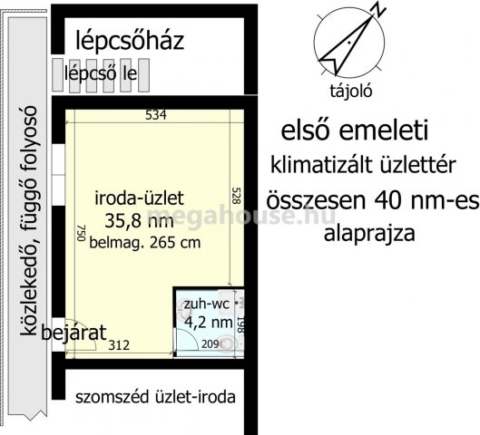 Kiadó iroda, Budaörsön 400 E Ft / hó / költözzbe.hu