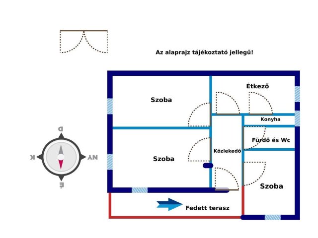 Eladó családi ház, Tápióságon 29.9 M Ft, 2+1 szobás