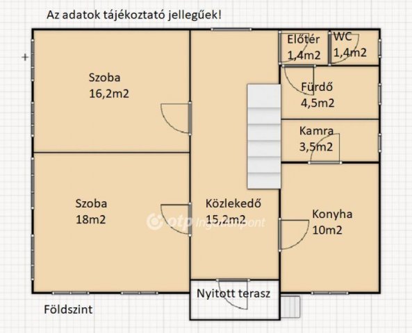 Eladó családi ház, Kadarkúton 28.5 M Ft, 3+1 szobás