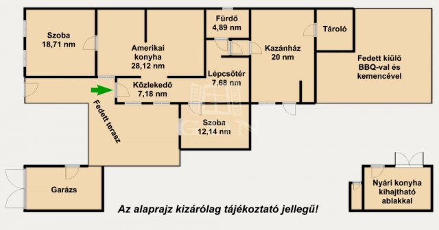 Eladó családi ház, Kartalon 63.99 M Ft, 2 szobás