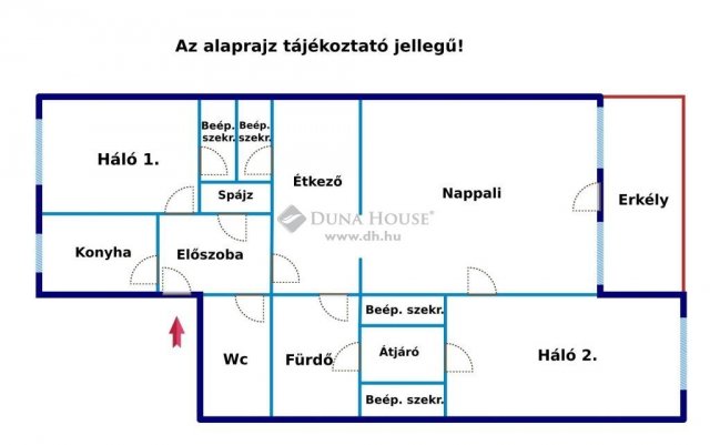 Eladó téglalakás, Budapesten, I. kerületben 131.34 M Ft