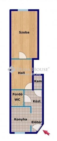 Eladó téglalakás, Budapesten, V. kerületben 77.5 M Ft, 1 szobás