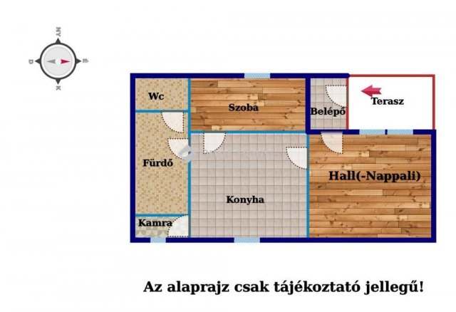 Eladó sorház, Budapesten, XVII. kerületben 33.9 M Ft, 1 szobás