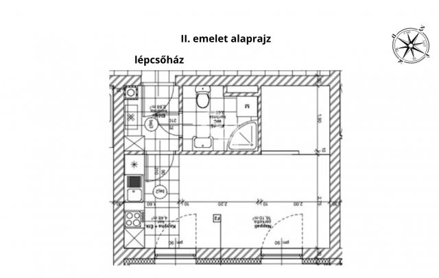 Eladó téglalakás, Veszprémben 31 M Ft, 1 szobás