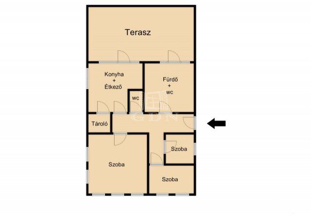 Eladó családi ház, Erdőkertesen 124 M Ft, 4+2 szobás
