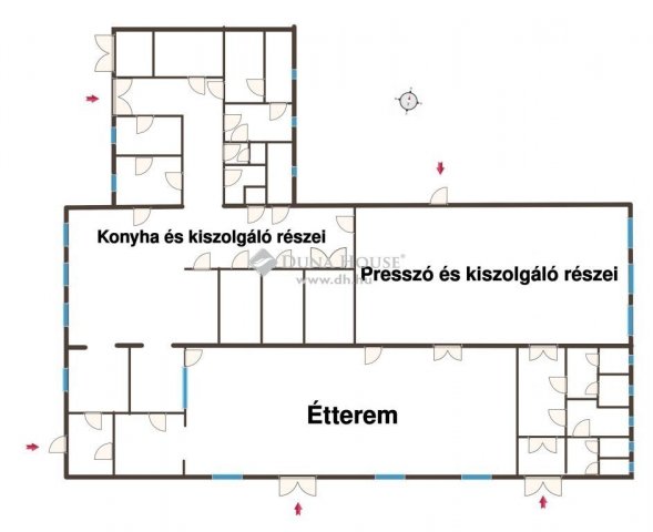 Eladó üzlethelyiség, Csákánydoroszlón 85 M Ft