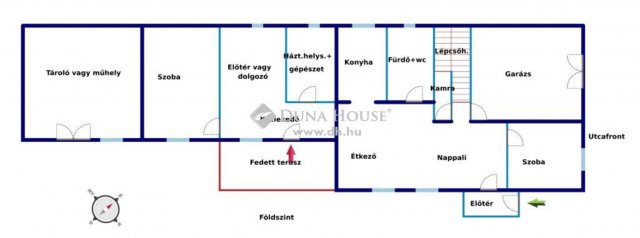 Eladó családi ház, Soponyán 74 M Ft, 6 szobás