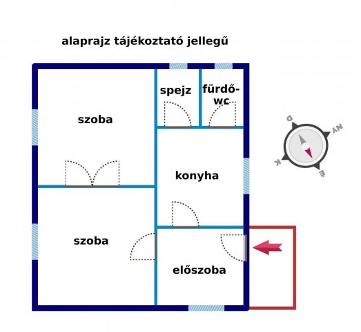 Eladó családi ház, Kecskeméten 65 M Ft, 2 szobás