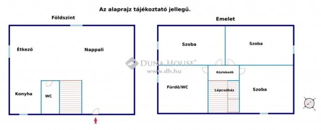 Eladó sorház, Üllőn, Hajcsár utcában 57.9 M Ft, 4 szobás