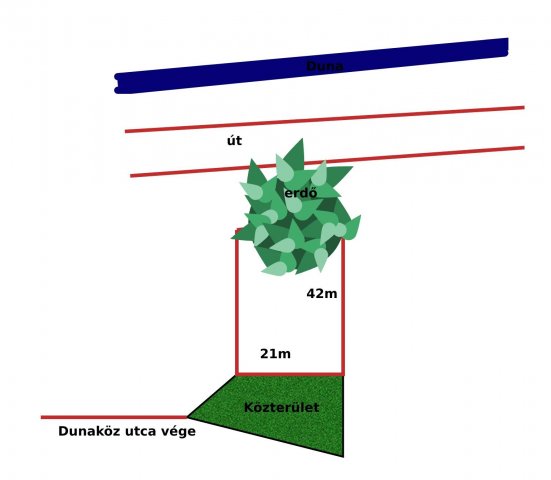 Eladó telek, Esztergomban 15.9 M Ft / költözzbe.hu