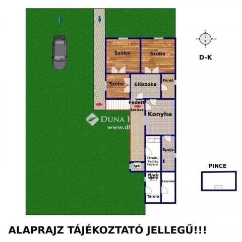 Eladó családi ház, Sülysápon 52 M Ft, 3 szobás