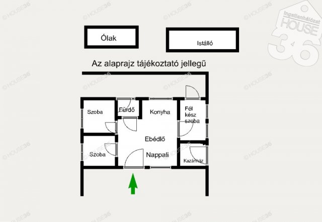 Eladó családi ház, Nagykőrösön 16.9 M Ft, 3 szobás