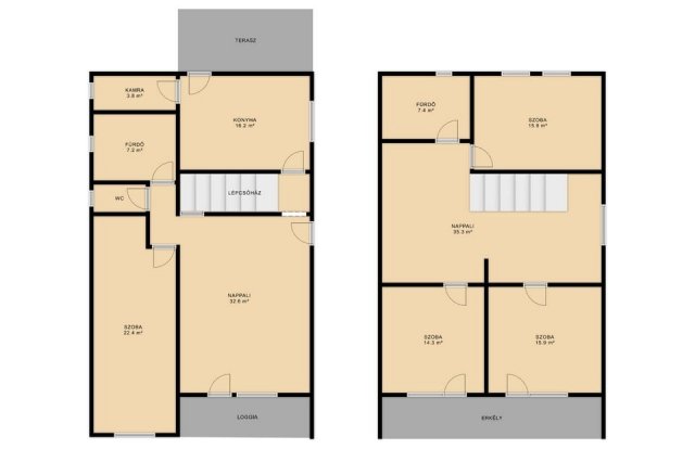 Eladó családi ház, Erdőtelken 22.9 M Ft, 5 szobás