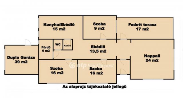 Eladó családi ház, Debrecenben 119 M Ft, 3 szobás