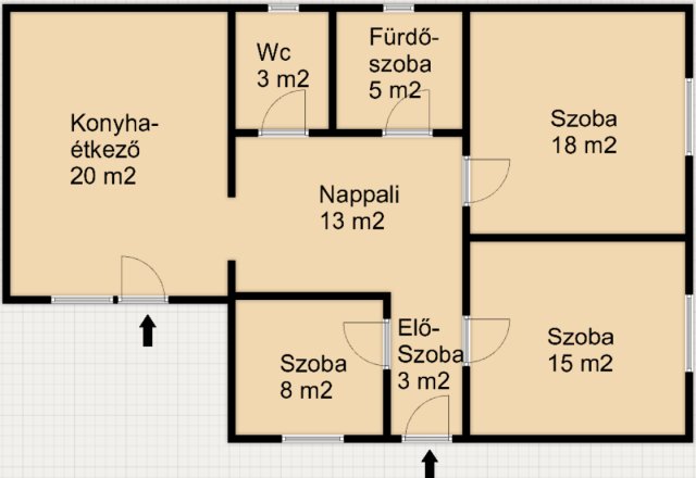 Eladó családi ház, Nagykállóban 33.9 M Ft, 4 szobás