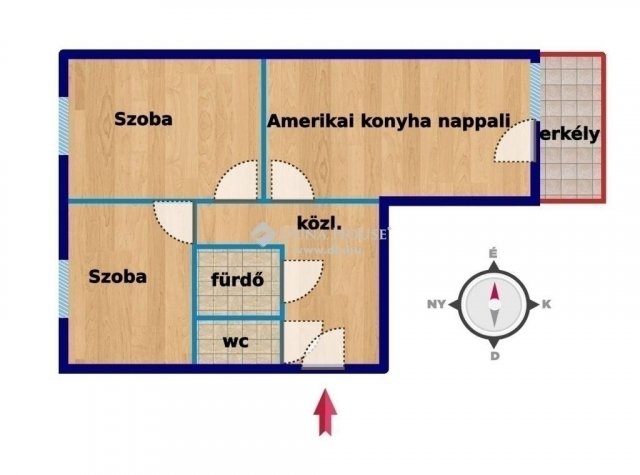 Eladó panellakás, Pécsett 47.9 M Ft, 3 szobás