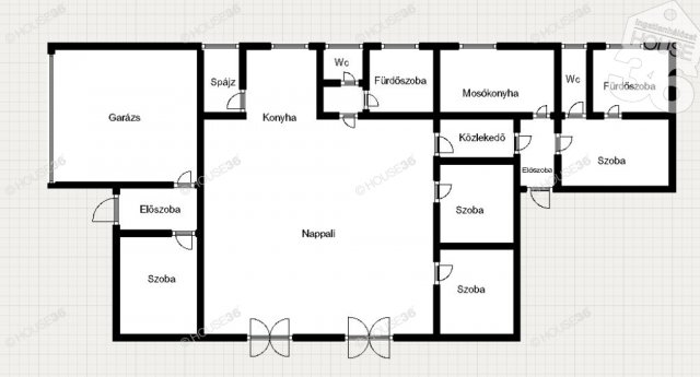 Eladó családi ház, Cegléden 127.5 M Ft, 5 szobás