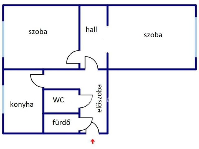 Eladó panellakás, Győrött 29.99 M Ft, 2 szobás