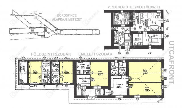 Eladó hotel, Erdőbényén, Kossuth úton 149 M Ft, 7 szobás