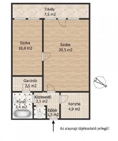 Eladó panellakás, Budapesten, XX. kerületben 34.99 M Ft, 2 szobás