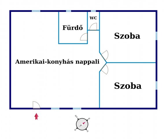 Eladó ikerház, Albertirsán 45 M Ft, 3 szobás