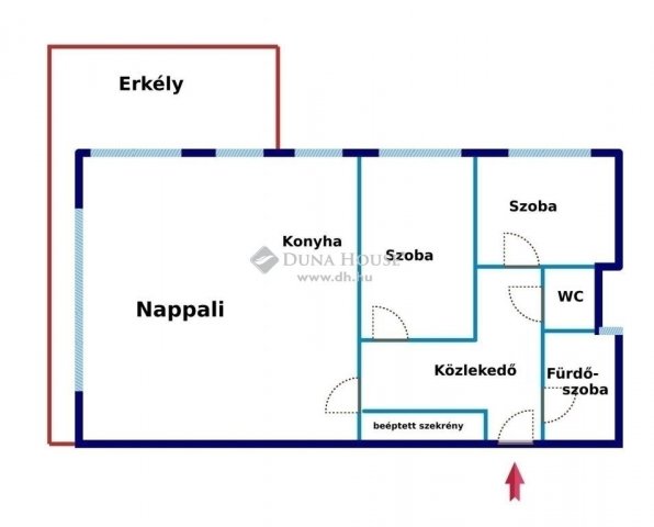 Eladó téglalakás, Budapesten, XVIII. kerületben 77 M Ft