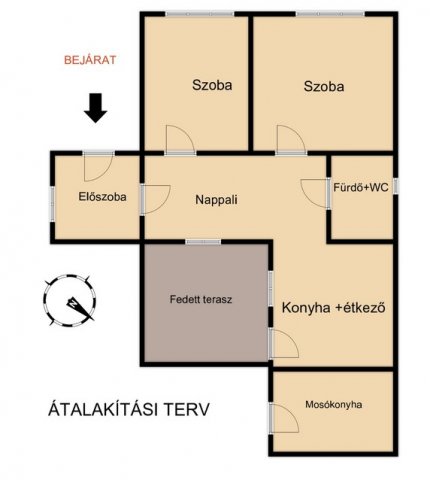 Eladó családi ház, Töltéstaván 43.9 M Ft, 2 szobás