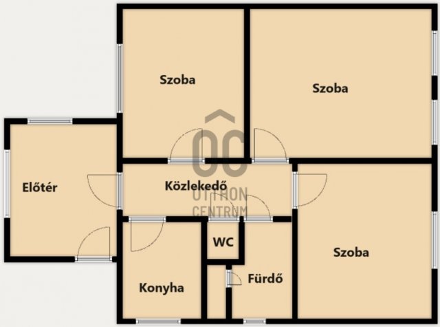 Eladó családi ház, Kecskeméten 54.7 M Ft, 3 szobás