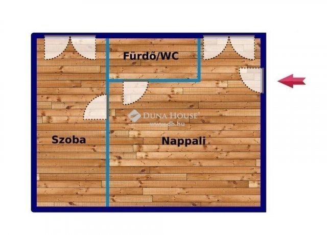 Eladó téglalakás, Budapesten, VII. kerületben 29.9 M Ft