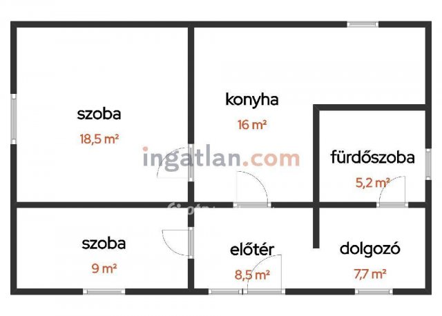 Eladó családi ház, Tiszakécskén 24.5 M Ft, 2 szobás