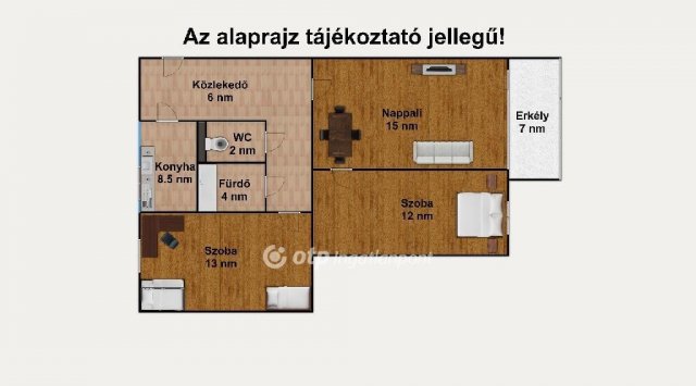 Eladó panellakás, Budapesten, VIII. kerületben 71.9 M Ft