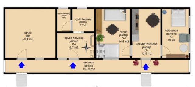 Eladó családi ház, Csécsén 10.8 M Ft, 2 szobás