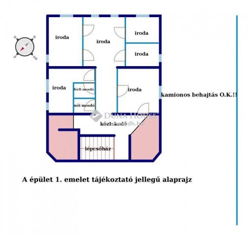 Eladó iroda, Budapesten, XIV. kerületben, Öv utcában 360 M Ft