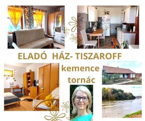 Eladó családi ház, Tiszaroffon 5.999 M Ft, 2 szobás