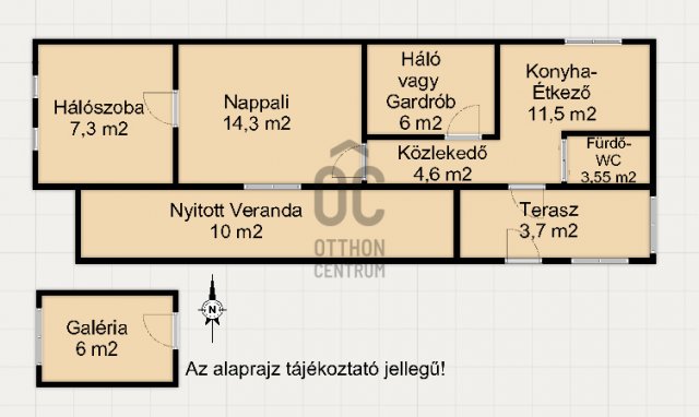 Eladó nyaraló, Nagykanizsán 34.9 M Ft, 2 szobás