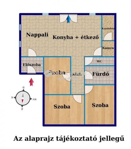 Eladó családi ház, Ságváron 98 M Ft, 4 szobás