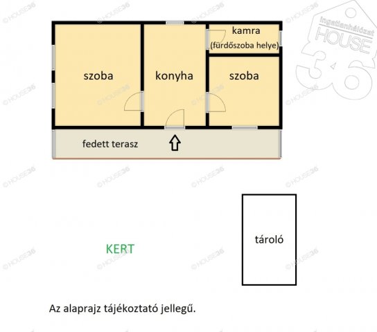 Eladó családi ház, Jászszentlászlón 7.9 M Ft, 2 szobás