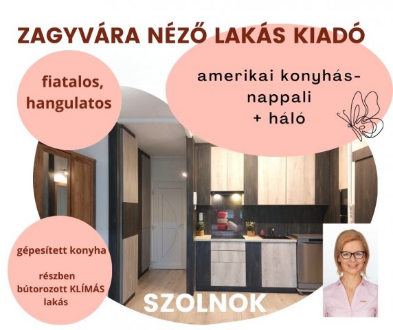 Kiadó panellakás, albérlet, Szolnokon 130 E Ft / hó, 1+1 szobás