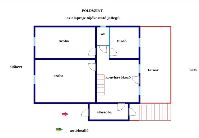 Eladó családi ház, Vácrátóton 69.9 M Ft, 4 szobás